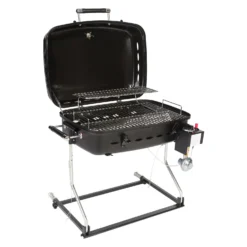 Faulkner® - Black LP Gas Standard Grill With LP Bottle Adapter -Magma Store 51322 4