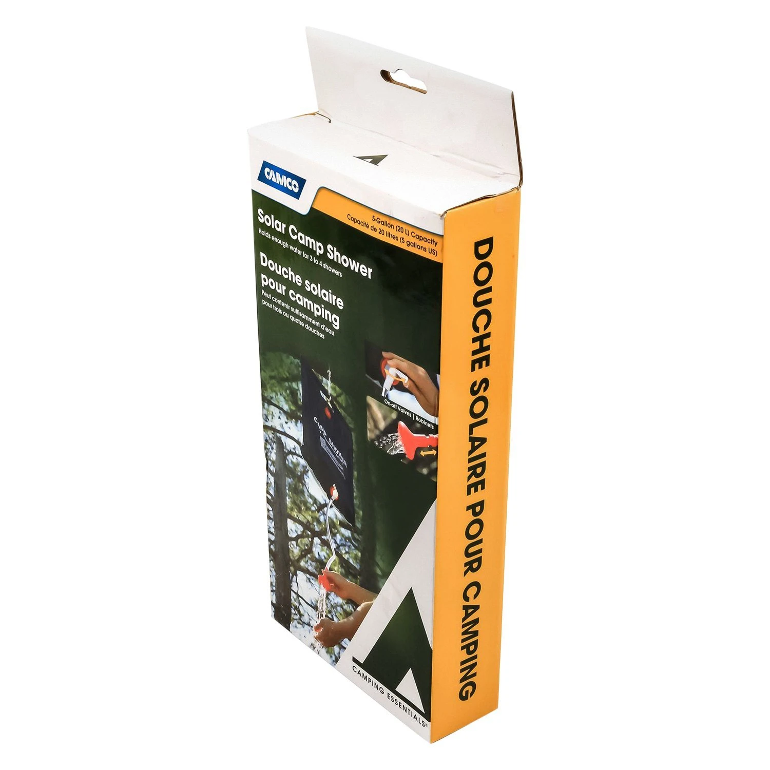 Camco® - 5 Gal Solar Portable Camp Shower 4 Camco® - 5 Gal Solar Portable Camp Shower - Image 4