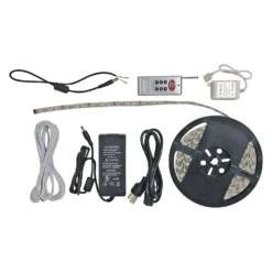 Diamond Group® DG52688RF - Multicolor 16' RGB LED Strip Light Kit With Wireless IR Remote