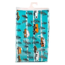 Camco® - RV And Tree Sketch Design Tablecloth With Bench Covers -Magma Store 53380 5