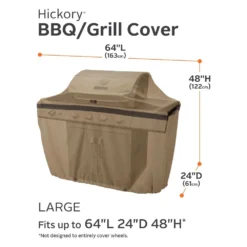 Classic Accessories® - Hickory™ Sand Large BBQ Grill Cover (64"L X 24"W X 48"H) -Magma Store 55 042 042401 00 7