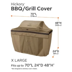 Classic Accessories® - Hickory™ Sand X-Large BBQ Grill Cover (70"L X 24"W X 48"H) -Magma Store 55 043 052401 00 7
