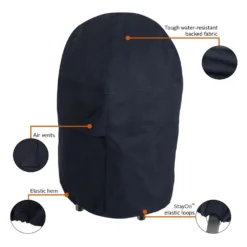 Classic Accessories® - Classic™ Black Round Smoker Cover (19"Dia X 39"H) -Magma Store 55 318 010401 00 7