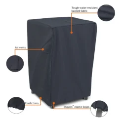 Classic Accessories® - Classic™ Black Square Smoker Cover (17"L X 20"W X 35.5"H) -Magma Store 55 319 010401 00 7