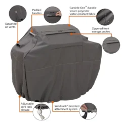 Classic Accessories® - Ravenna™ Dark Taupe 3X-Large BBQ Grill Cover (80"L X 26"W X 51"H) -Magma Store 55 320 355101 ec 12
