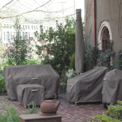 Classic Accessories® - Ravenna™ Dark Taupe 3X-Large BBQ Grill Cover (80"L X 26"W X 51"H) -Magma Store 55 320 355101 ec 9