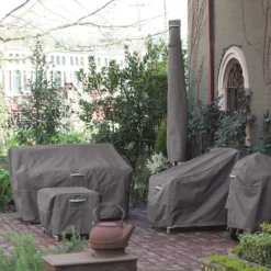 Classic Accessories® - Ravenna™ Dark Taupe Medium Built-In Grill Cover (45"L X 29"W X 26"H) -Magma Store 55 324 035101 ec 14