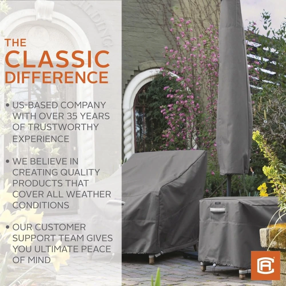Classic Accessories® - Ravenna™ Dark Taupe X-Small Built-In Grill Cover (32"L X 26"W X 24"H) 14 Classic Accessories® - Ravenna™ Dark Taupe X-Small Built-In Grill Cover (32"L X 26"W X 24"H) - Image 14