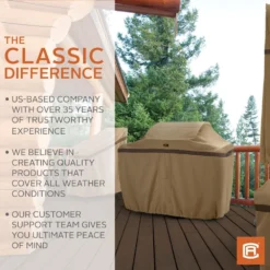 Classic Accessories® - Hickory™ Sand X-Small Built-In Grill Cover (32"L X 26"W X 24"H) -Magma Store 55 330 362401 ec 12