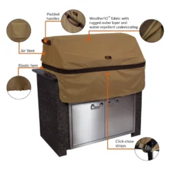 Classic Accessories® - Hickory™ Sand X-Small Built-In Grill Cover (32"L X 26"W X 24"H) -Magma Store 55 330 362401 ec 9