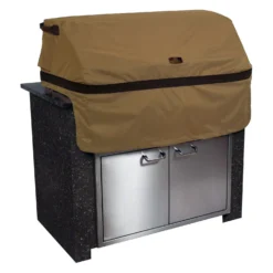 Classic Accessories® - Hickory™ Sand Medium Built-In Grill Cover (45"L X 29"W X 26"H)