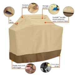 Classic Accessories® - Veranda™ Pebble X-Small BBQ Grill Cover (38"L X 22"W X 44"H) -Magma Store 55 337 361501 00 11