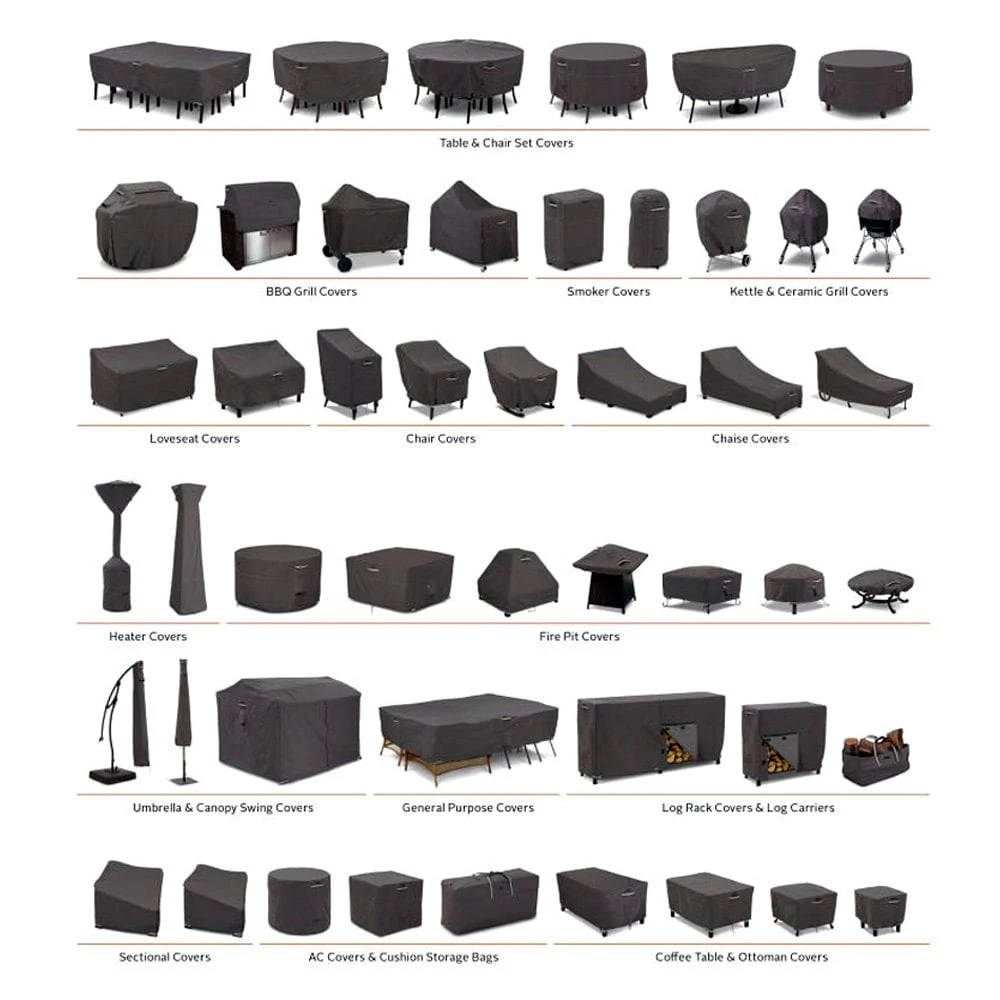 Classic Accessories® - Ravenna™ Black X-Small Built-In Grill Cover (32"L X 26"W X 24"H) 10 Classic Accessories® - Ravenna™ Black X-Small Built-In Grill Cover (32"L X 26"W X 24"H) - Image 10