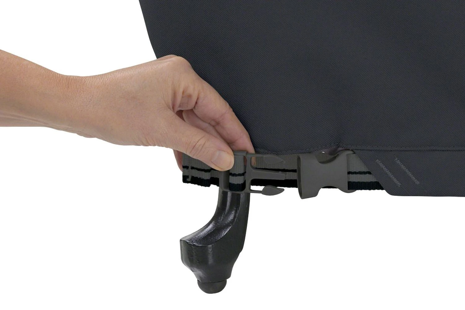 Classic Accessories® - Ravenna™ Black X-Small Built-In Grill Cover (32"L X 26"W X 24"H) 5 Classic Accessories® - Ravenna™ Black X-Small Built-In Grill Cover (32"L X 26"W X 24"H) - Image 5