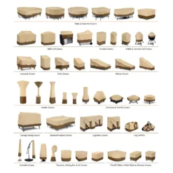 Classic Accessories® - Veranda™ Pebble Medium Island Grill Top Cover For Side Grill Head (78"L X 37"W X 48"H) -Magma Store 55 625 031501 00 17