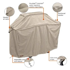 Classic Accessories® - Montlake™ Heather Gray XX-Large BBQ Grill Cover (72"L X 26"W X 51"H) -Magma Store 55 663 066701 rt 13