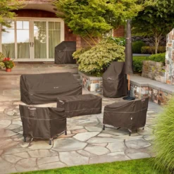 Classic Accessories® - Madrona™ Dark Cocoa Large BBQ Grill Cover (64"L X 24"W X 48"H) -Magma Store 55 726 046601 rt 14