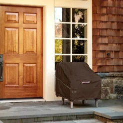 Classic Accessories® - Madrona™ Dark Cocoa X-Large Kamado Grill Cover (27"Dia X 45"H) -Magma Store 55 730 056601 rt 17