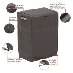 Classic Accessories® - Ravenna™ Dark Taupe X-Large Square Smoker Cover (33"L X 24.5"W X 60"H) -Magma Store 55 853 325101 ec 12 scaled