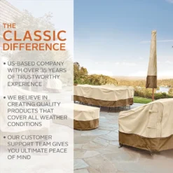 Classic Accessories® - Veranda™ Pebble Round Smoker Cover (24"Dia X 30"H) -Magma Store 55 967 011501 00 11