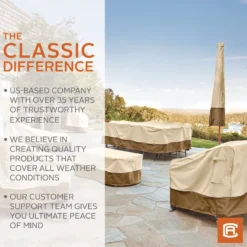 Classic Accessories® - Veranda™ Pebble Portable Round Table Top Grill Cover & Carry Bag (22"Dia X 18"H) -Magma Store 55 973 031501 00 13 scaled