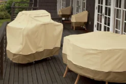 Classic Accessories® - Veranda™ Pebble Portable Round Table Top Grill Cover & Carry Bag (22"Dia X 18"H) -Magma Store 55 973 031501 00 9