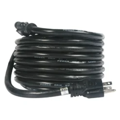 Camco® - 30' Extension Power Cord With Standard Grip (15A Male X 15A Female)