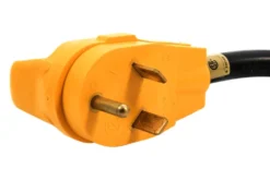 Camco® - Power Grip™ 12" Dogbone Power Adapter With Handle Grip (30A Male X 15A Female) 10 Camco® - Power Grip™ 12" Dogbone Power Adapter With Handle Grip (30A Male X 15A Female) -Magma Store 55153 2