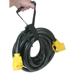 Camco® - Power Grip™ 30' Extension Power Cord With Handle Grip (50A Male X 50A Female) -Magma Store 55195 3