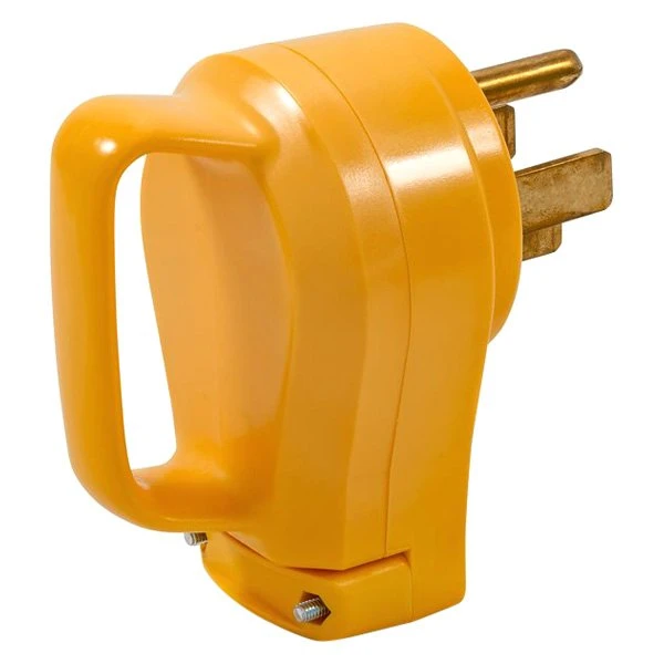 Camco® - Power Grip™ 50A Male Replacement Plug With Handle Grip 4 Camco® - Power Grip™ 50A Male Replacement Plug With Handle Grip - Image 4