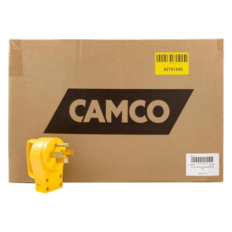 Camco® 55252 - Power Grip™ 50A Male Replacement Plug With Handle Grip 5 Camco® 55252 - Power Grip™ 50A Male Replacement Plug With Handle Grip - Image 5