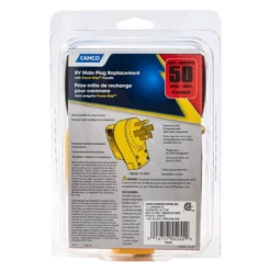 Camco® 55255 - Power Grip™ 50A Male Replacement Plug With Handle Grip -Magma Store 55255 6 1