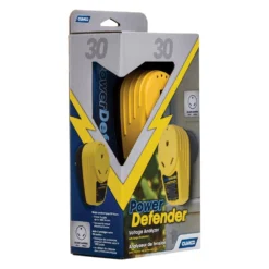 Camco® - Power Grip™ 30A Straight Male X 30A Straight Female Dogbone Voltage Protector With Handle Grip With Over/Under Voltage And Surge Protection -Magma Store 55301 3