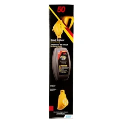 Camco® - Power Grip™ 50A Straight Male X 50A Straight Female Dogbone Voltage Protector With Handle Grip W/o Over/Under Voltage And Surge Protection -Magma Store 55313 8