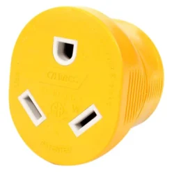 Camco® - 30A Male X 30A Female/125V/3750W 3-Prong Power Grip Generator Adapter -Magma Store 55333 10