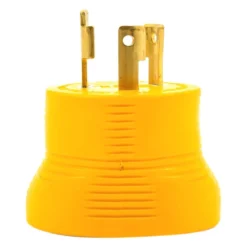 Camco® - 30A Male X 30A Female/125V/3750W 3-Prong Power Grip Generator Adapter -Magma Store 55333 3