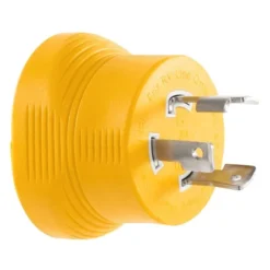 Camco® - 30A Male X 30A Female/125V/3750W 3-Prong Power Grip Generator Adapter -Magma Store 55333 5