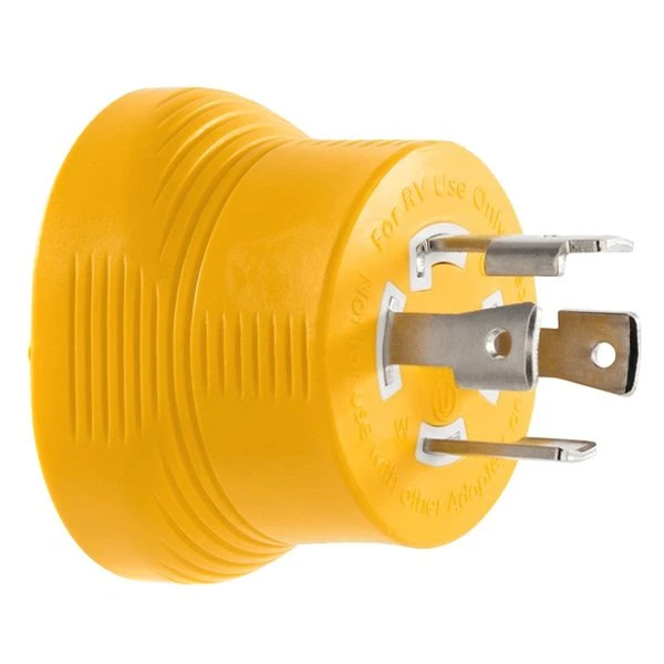 Camco® - 30A Male X 30A Female/125V/3750W 4-Prong Power Grip Generator Adapter 6 Camco® - 30A Male X 30A Female/125V/3750W 4-Prong Power Grip Generator Adapter - Image 6