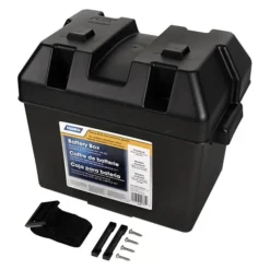 Camco® - Standard Battery Box For Group 24 Batteries 9 Camco® - Standard Battery Box For Group 24 Batteries -Magma Store 55362 5