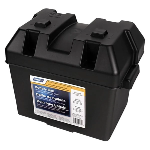 Camco® - Standard Battery Box For Group 24 Batteries 1 Camco® - Standard Battery Box For Group 24 Batteries