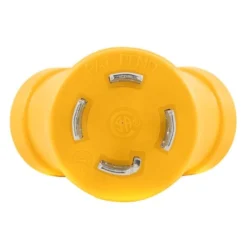 Camco® - 30A Male X 2 15A Female/125V/3750W 4-Prong Power Grip Y Generator Adapter -Magma Store 55438 6