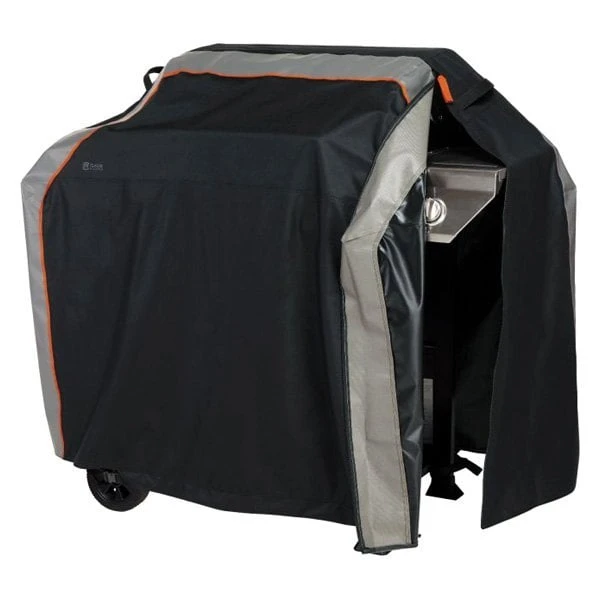 Classic Accessories® - SideSlider™ Black Medium BBQ Grill Cover (58"L X 30"W X 48"H) 1 Classic Accessories® - SideSlider™ Black Medium BBQ Grill Cover (58"L X 30"W X 48"H)