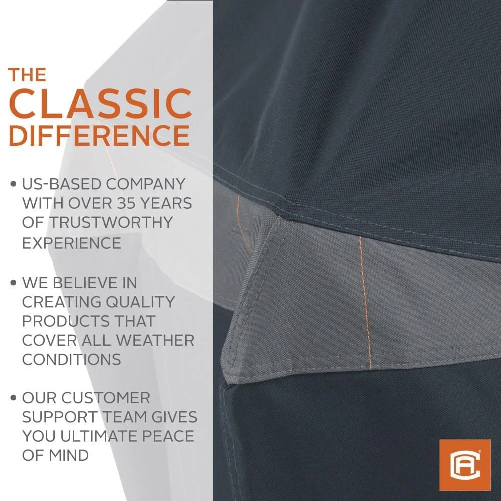Classic Accessories® - StormPro™ Gray Medium BBQ Grill Cover (58"L X 30"W X 48"H) 11 Classic Accessories® - StormPro™ Gray Medium BBQ Grill Cover (58"L X 30"W X 48"H) - Image 11