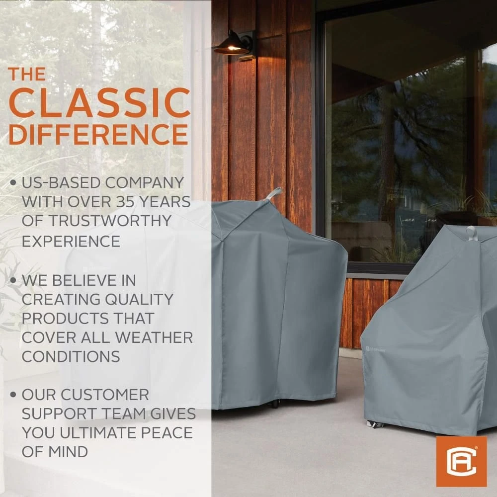 Classic Accessories® - Storigami Easy Fold Charcoal Black Large BBQ Grill Cover (64"W X 30"D X 49"H) 12 Classic Accessories® - Storigami Easy Fold Charcoal Black Large BBQ Grill Cover (64"W X 30"D X 49"H) - Image 12