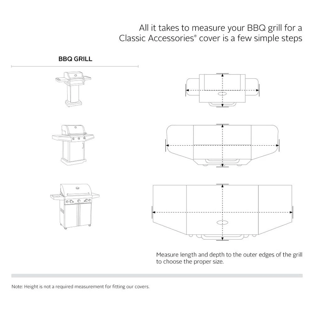 Classic Accessories® - Storigami Easy Fold Charcoal Black Large BBQ Grill Cover (64"W X 30"D X 49"H) 16 Classic Accessories® - Storigami Easy Fold Charcoal Black Large BBQ Grill Cover (64"W X 30"D X 49"H) - Image 16