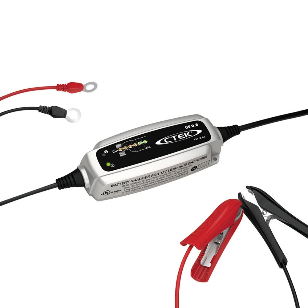 CTEK® - US 0.8™ 12 V Compact Battery Charger 1 CTEK® - US 0.8™ 12 V Compact Battery Charger