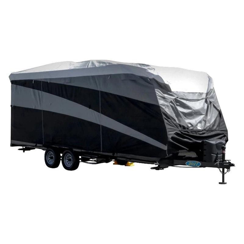 Camco® 56320 - Pro-Tec™ Travel Trailer Cover (Gray, Up To 15') 1 Camco® 56320 - Pro-Tec™ Travel Trailer Cover (Gray, Up To 15')