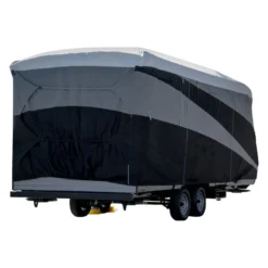 Camco® 56326 - Pro-Tec™ Travel Trailer Cover (Gray, Up To 22') -Magma Store 56326 4 3