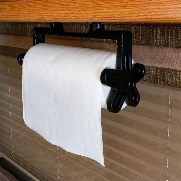 Camco® 57113 - Pop-A-Towel™ Black Plastic Paper Towel Holder & Carrier 3 Camco® 57113 - Pop-A-Towel™ Black Plastic Paper Towel Holder & Carrier - Image 3