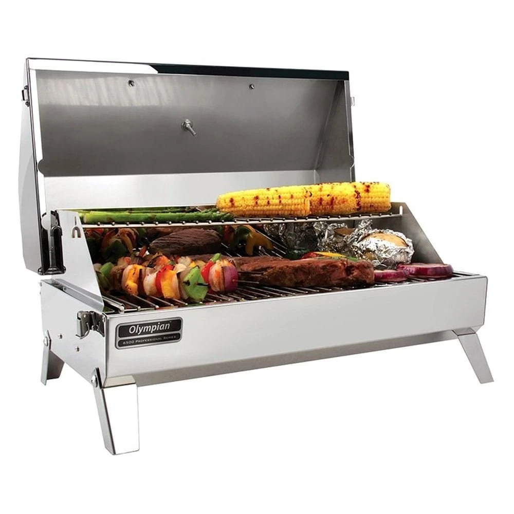Camco® 57245 - Olympian 6500 Portable Gas Grill With Low Pressure Valve 1 Camco® 57245 - Olympian 6500 Portable Gas Grill With Low Pressure Valve